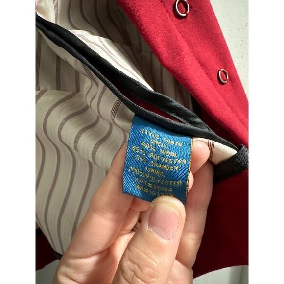 🔴Millard‎ Fillmore Anthropologie Red Blazer Size M - Picture 6 of 7